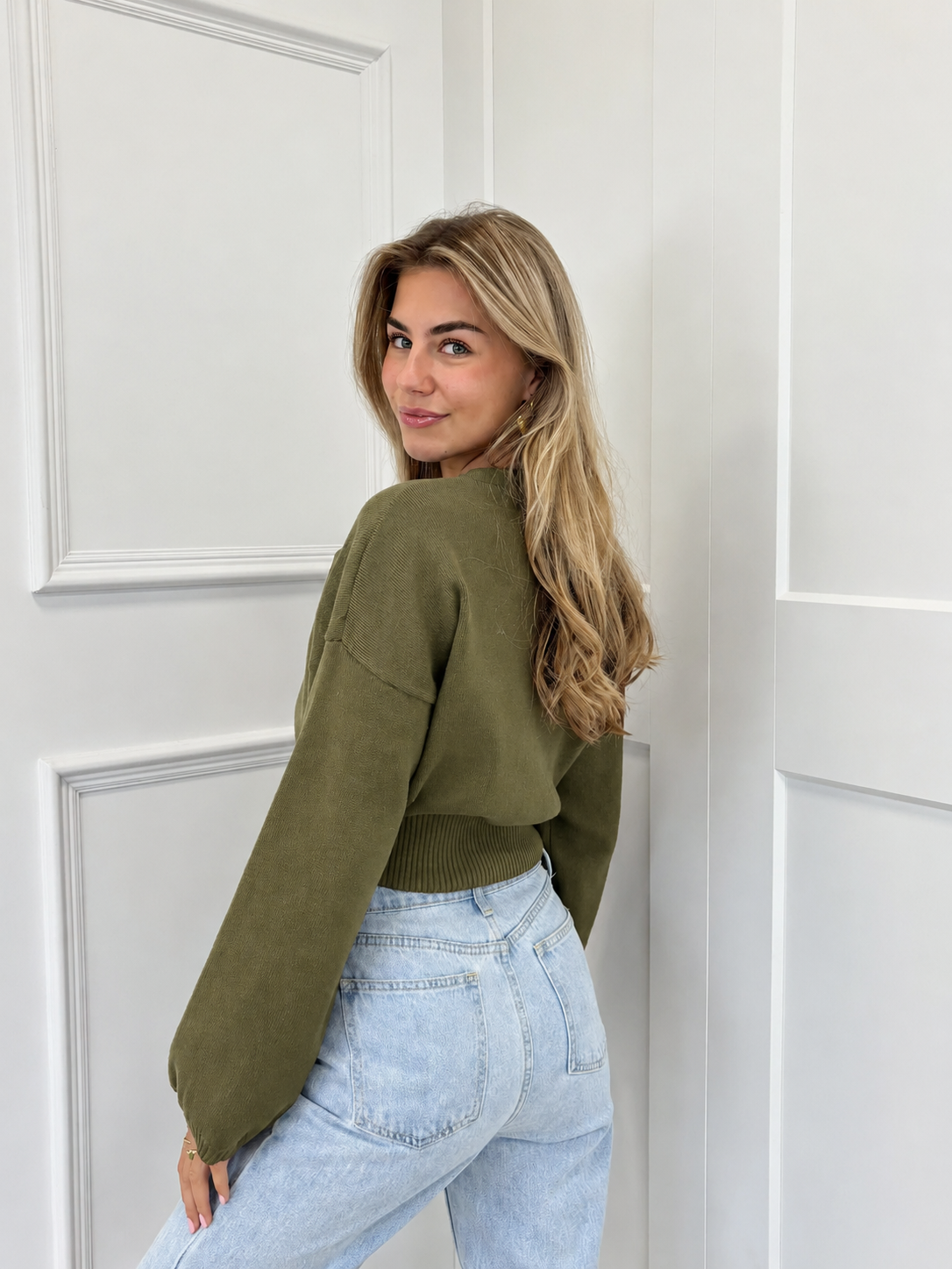 Cindy Cropped Sweater
