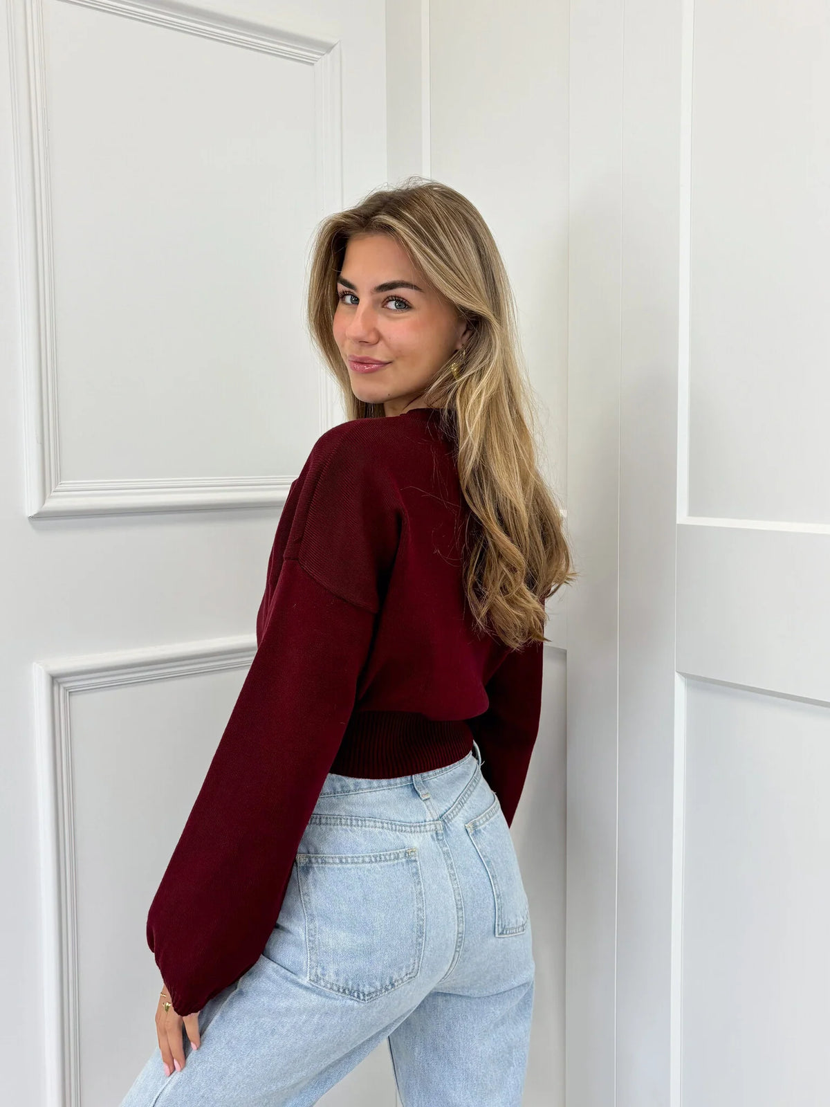 Cindy Cropped Sweater