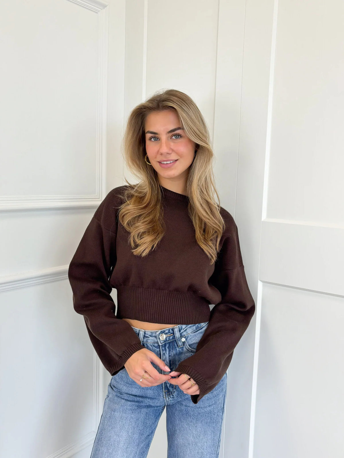 Cindy Cropped Sweater