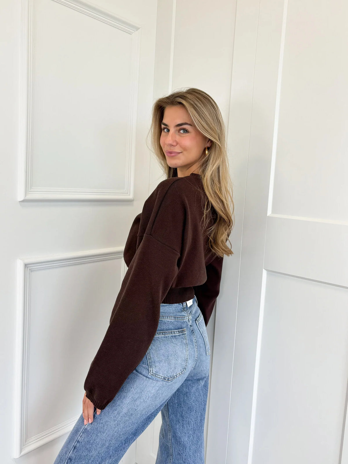Cindy Cropped Sweater