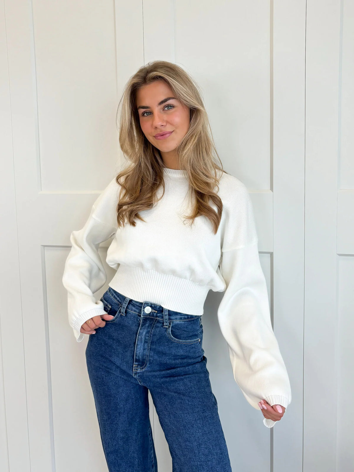 Cindy Cropped Sweater