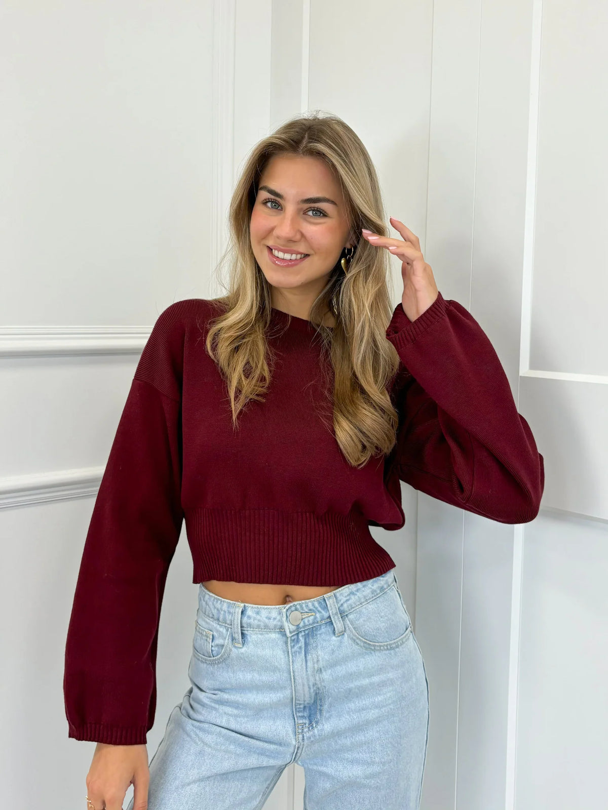 Cindy Cropped Sweater