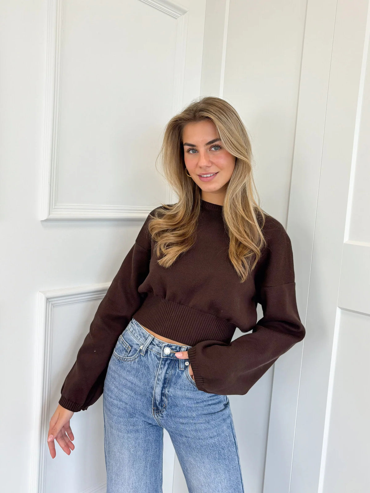 Cindy Cropped Sweater