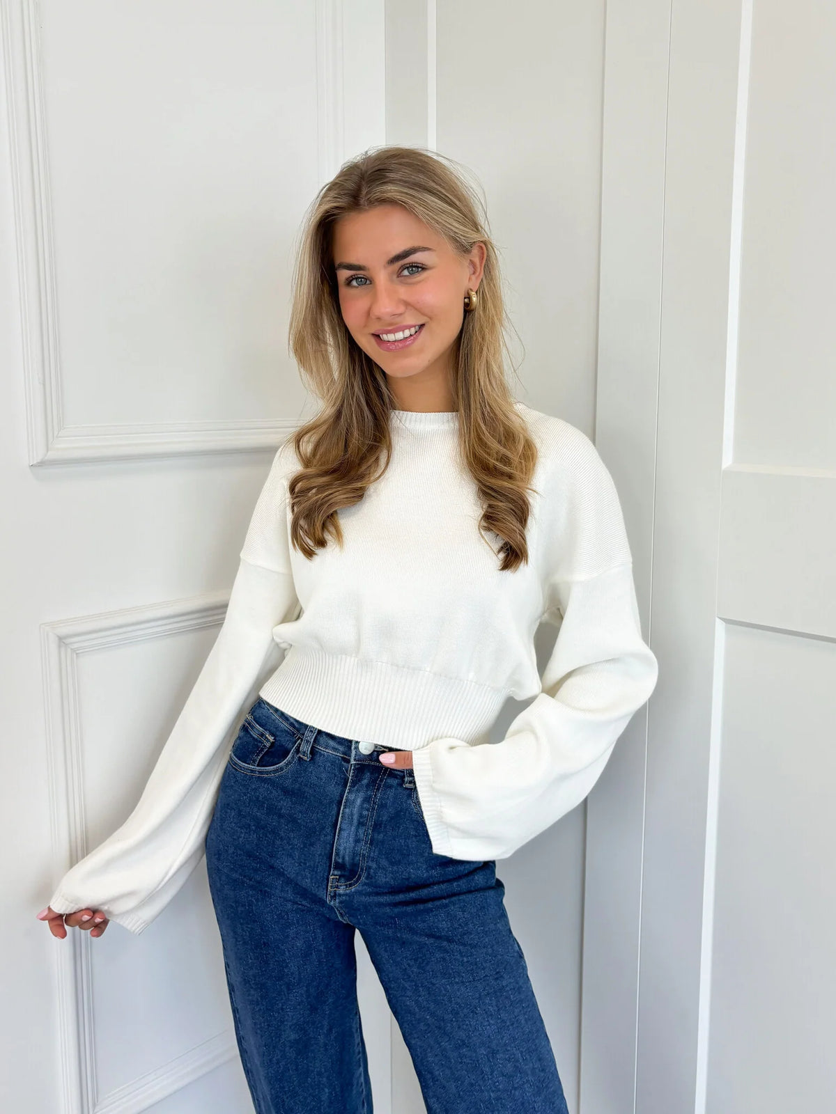 Cindy Cropped Sweater